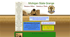 Desktop Screenshot of michiganstategrange.org