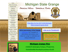 Tablet Screenshot of michiganstategrange.org